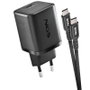 NGS Cargador de pared GaN 65W con 1 puerto USB-C
